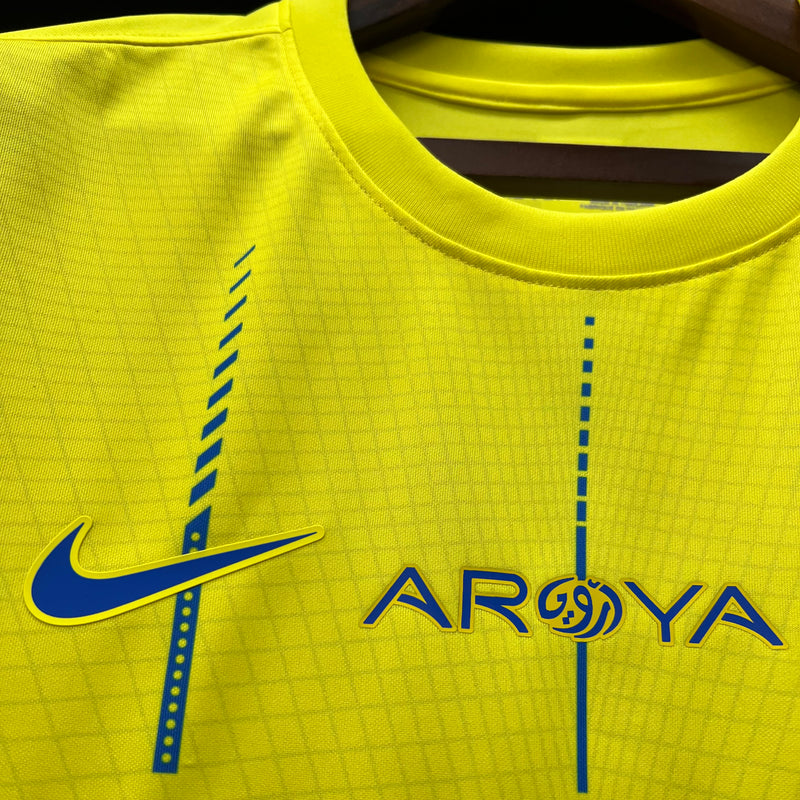 Camisa Al-Nassr FC Home 23/24 - Nike - Versão Torcedor Masculina