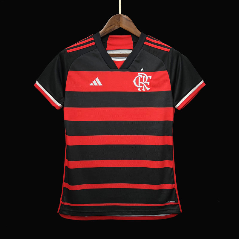 Camisa Flamengo Home 24/25 - Adidas Torcedor Feminina