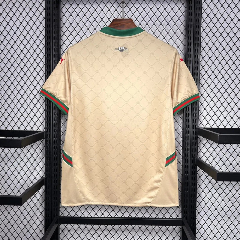 Camisa AC Milan Edição GUCCI 24/25 - Torcedor Masculina Bege