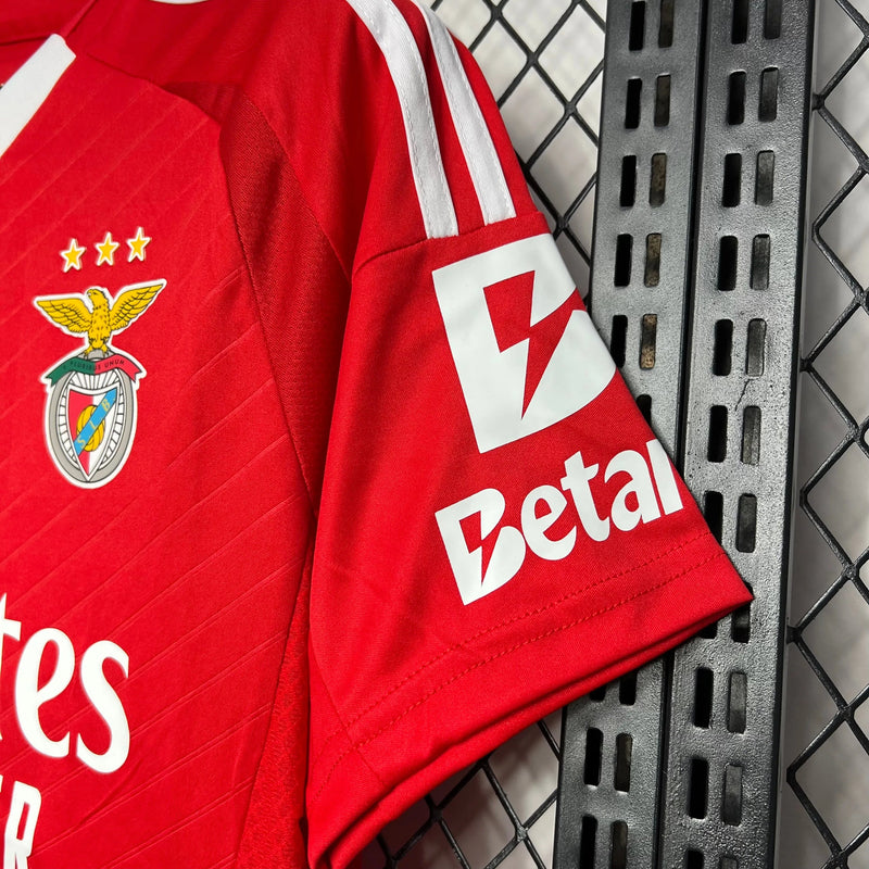 Camisa Benfica Home 24/25 - Torcedor Masculina Vermelha