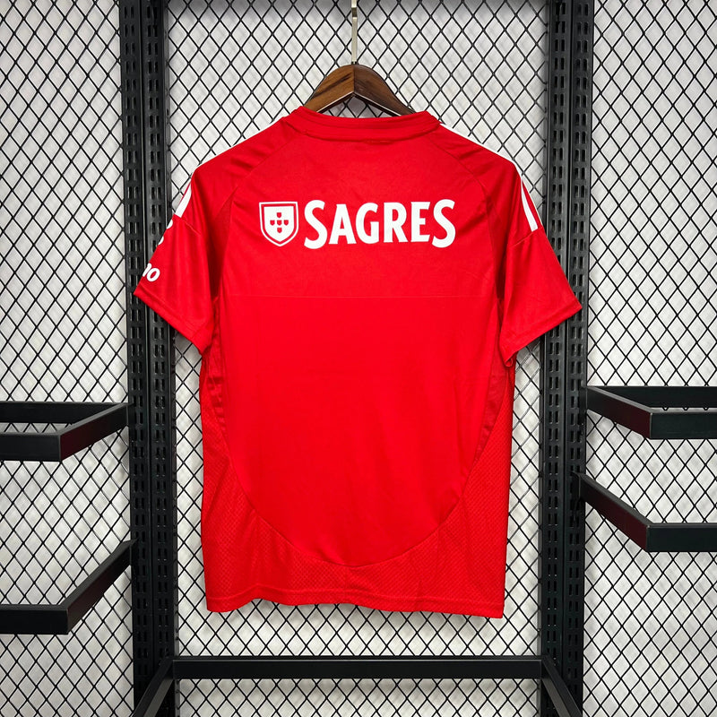 Camisa Benfica Home 24/25 - Torcedor Masculina Vermelha