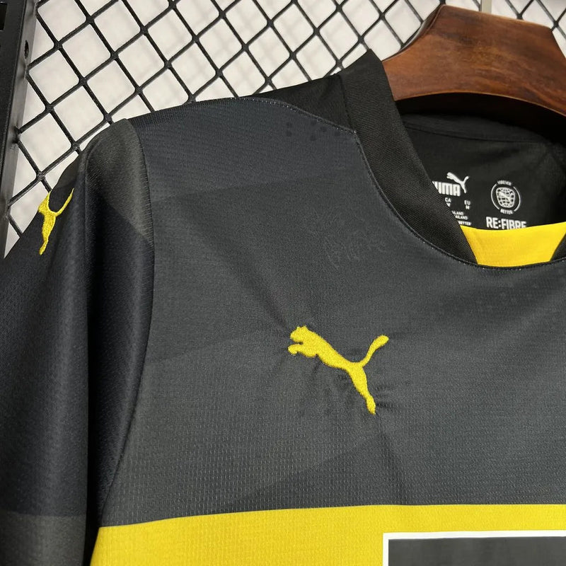 Camisa Borussia Dortmund Away 24/25 - Torcedor Masculina Preta
