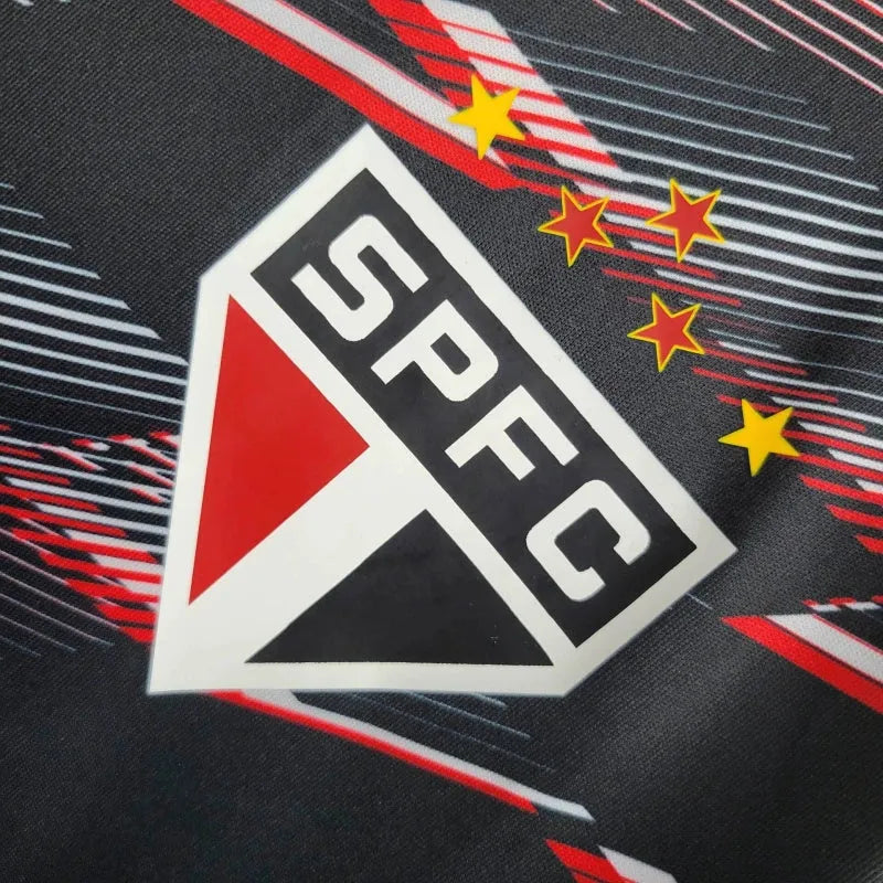 Camisa São Paulo Treino 24/25 - Torcedor Masculina Preta