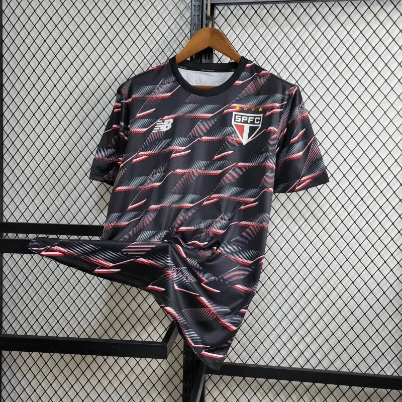 Camisa São Paulo Treino 24/25 - Torcedor Masculina Preta