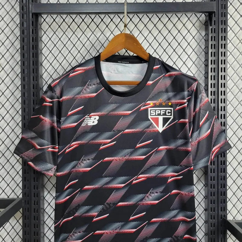 Camisa São Paulo Treino 24/25 - Torcedor Masculina Preta