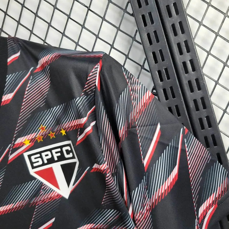 Camisa São Paulo Treino 24/25 - Torcedor Masculina Preta