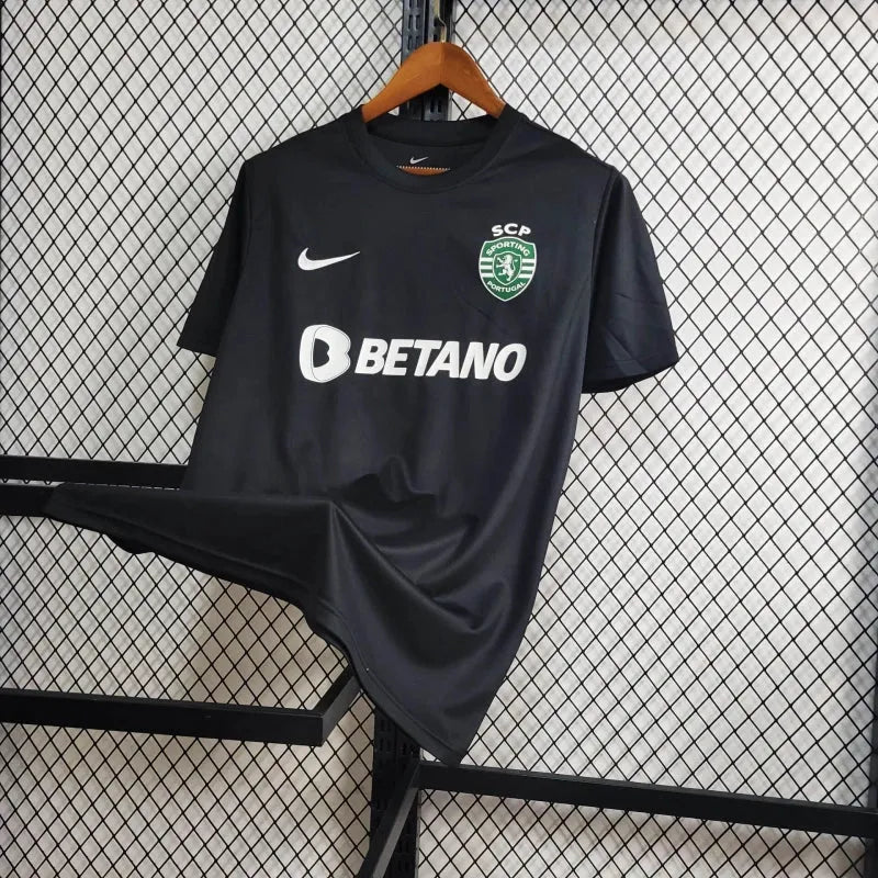 Camisa Sporting 24/25 - Torcedor Masculina Preta