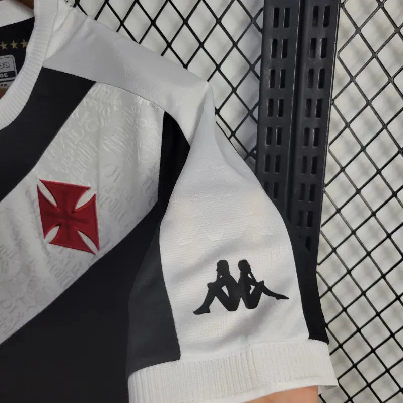 Camisa Vasco Home 24/25 - Torcedor Masculina Preta