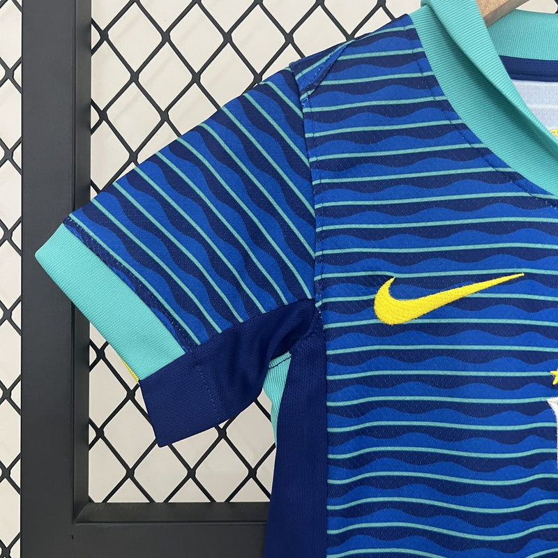 Kit Infantil Seleção Brasil - Away 24/25