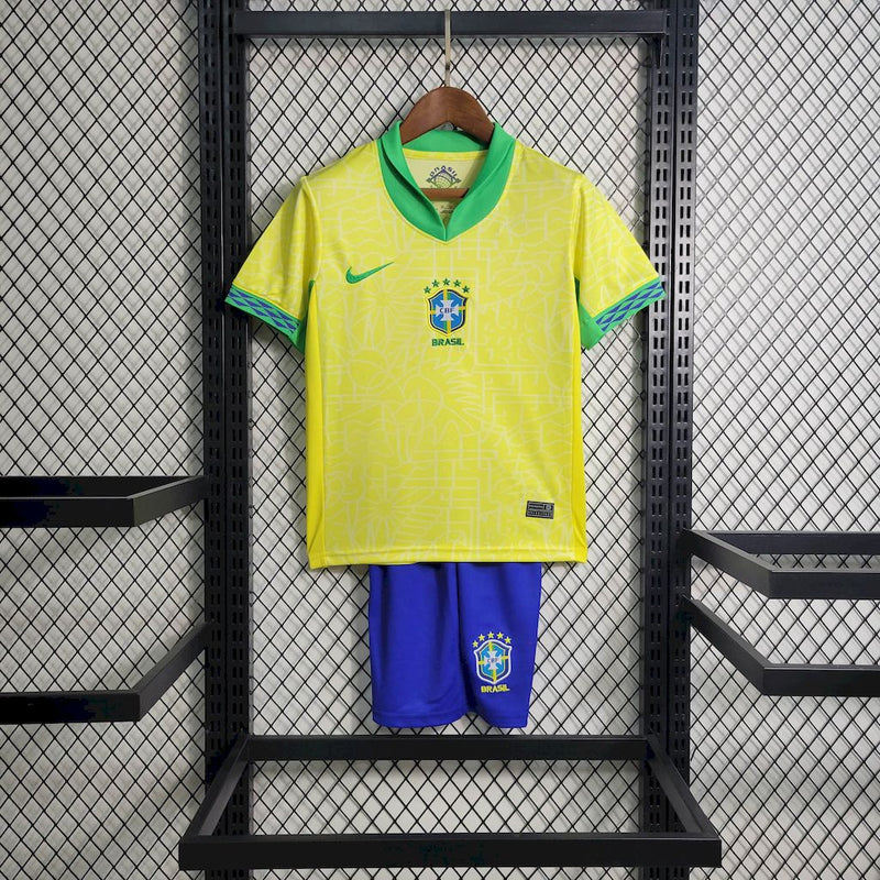 Kit Infantil Seleção Brasil - Home 24/25