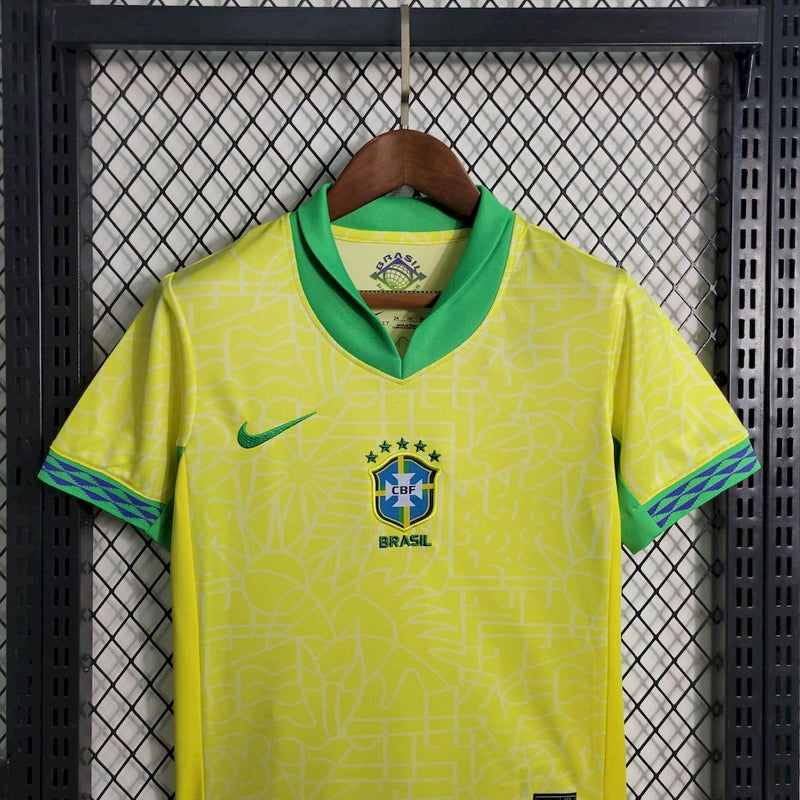 Kit Infantil Seleção Brasil - Home 24/25