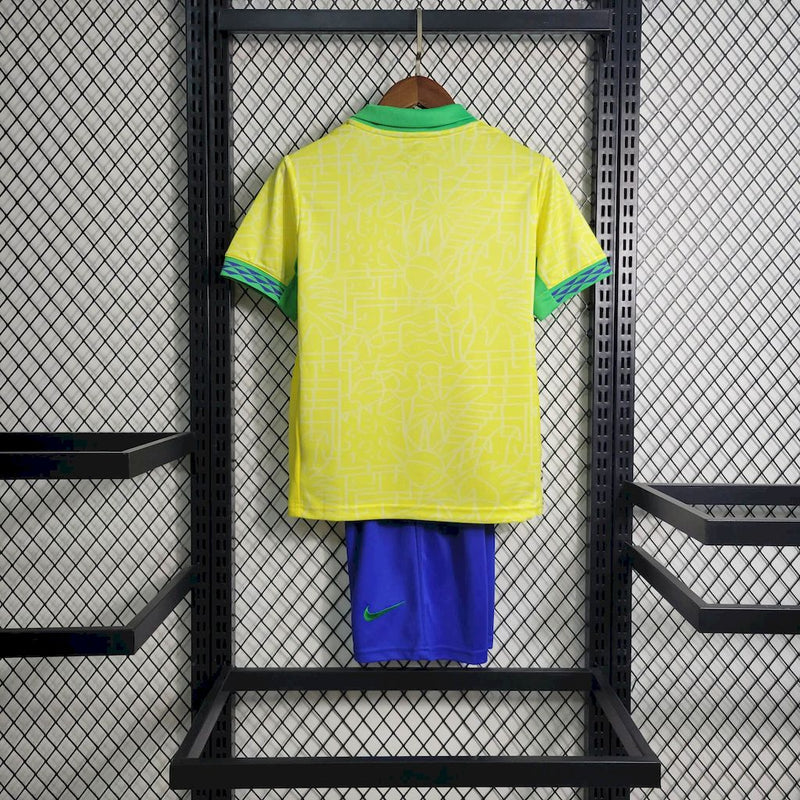 Kit Infantil Seleção Brasil - Home 24/25