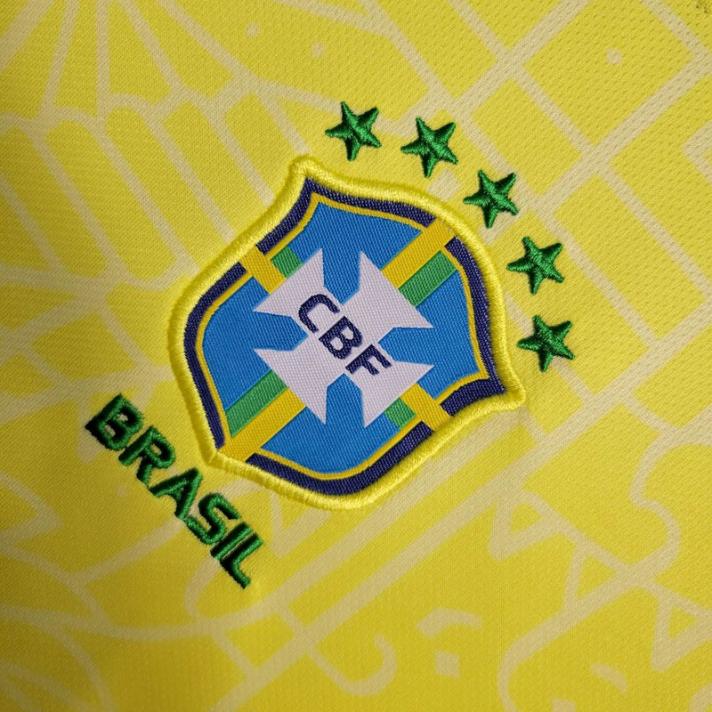 Kit Infantil Seleção Brasil - Home 24/25