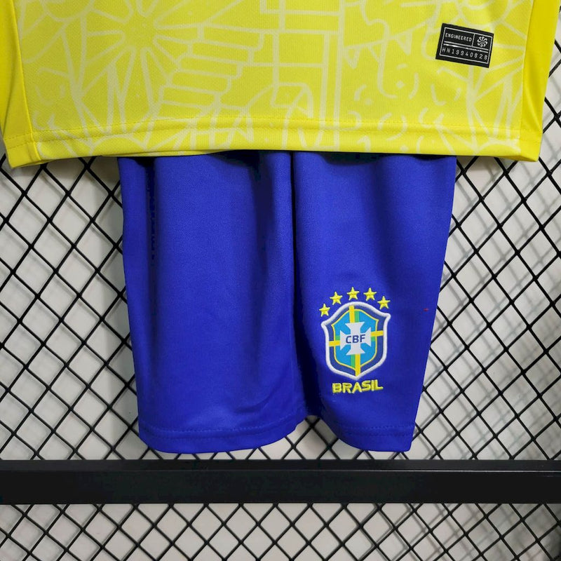 Kit Infantil Seleção Brasil - Home 24/25