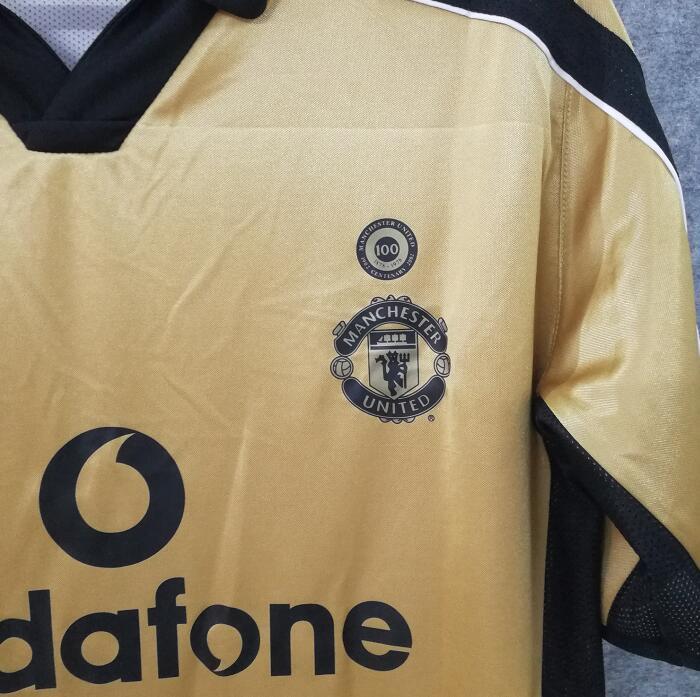 Camisa Manchester United 100 anos  - Versão Retro