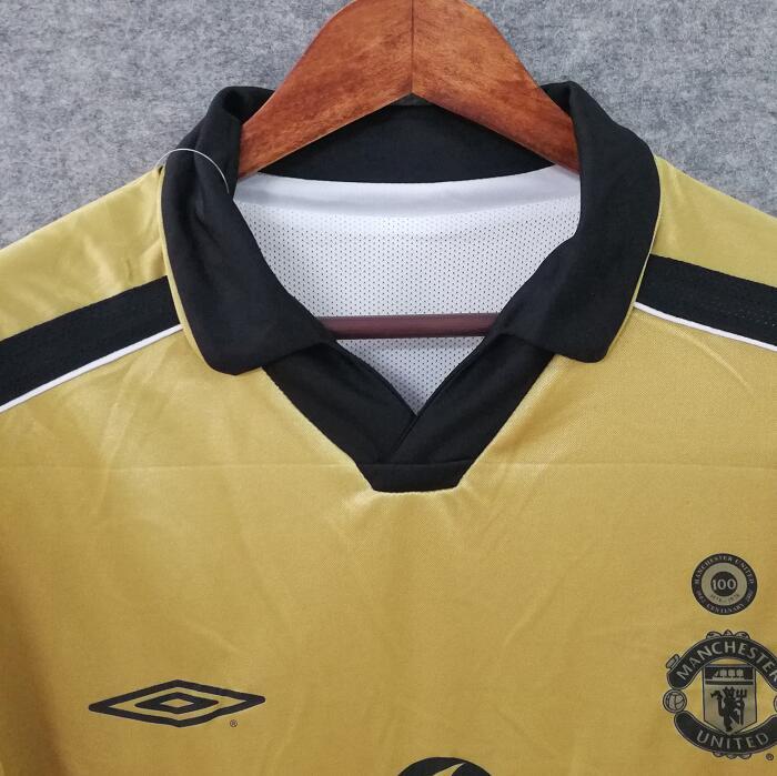 Camisa Manchester United 100 anos  - Versão Retro