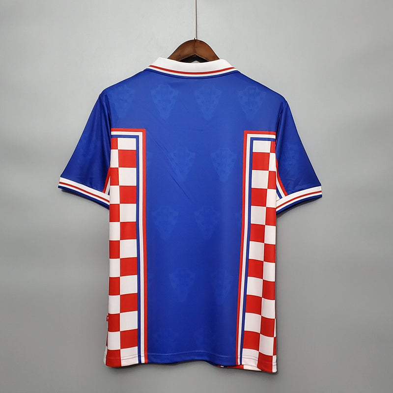 Camisa Croácia Reserva 1998 - Versão Retro